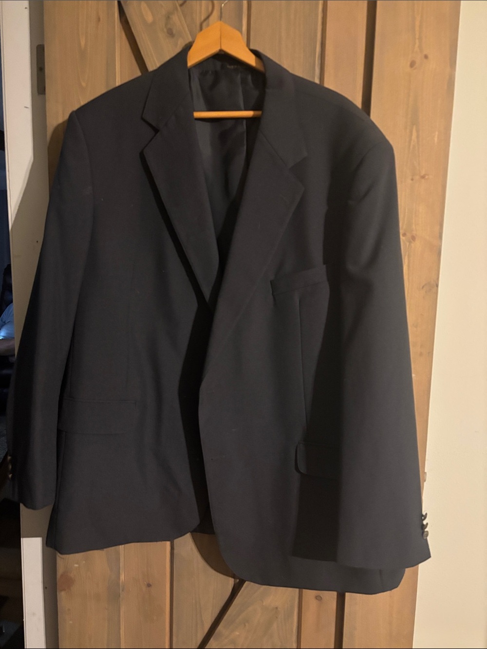 Men's Classic Black Suit Blazer
